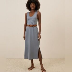 Pact | Dresses | Pact Fit And Flare Midi Dress With Pockets Size S |  Poshmark